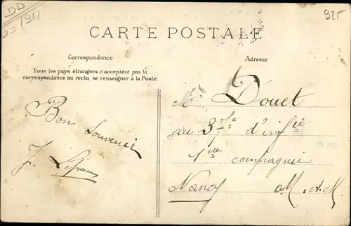 Ak Milly Essonne, La Papeterie vue de Villabé