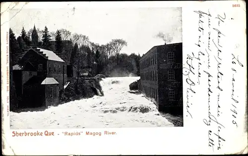 Ak Sherbrooke Québec, Rapids, Magog River