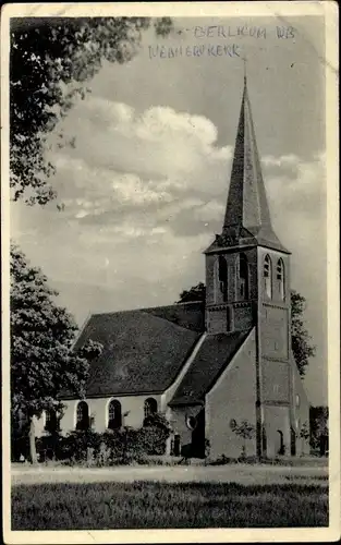 Ak Berlicum Nordbrabant Niederlande, Protestantsche Kerk