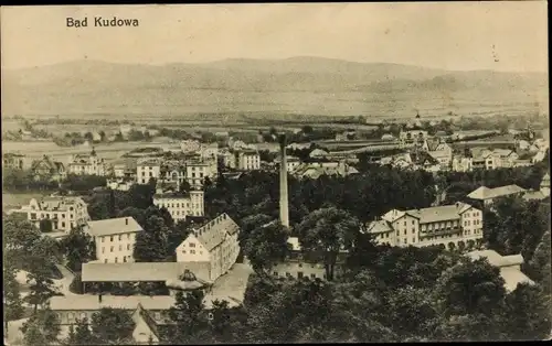 Ak Kudowa Zdrój Bad Kudowa Schlesien, Panorama