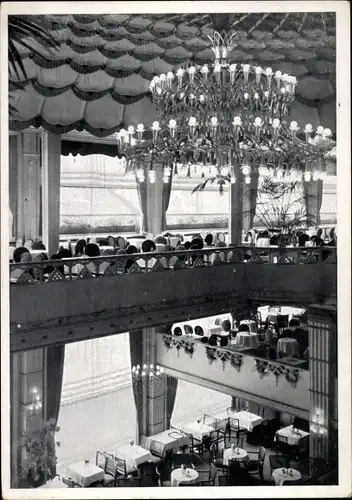 Ak Berlin Tiergarten, Café Am Zoo, Budapester Straße 9a