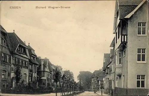 Ak Essen im Ruhrgebiet, Richard Wagner Straße