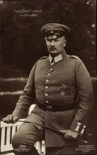 Ak Eitel Friedrich Prinz von Preußen, Portrait, Liersch 7498