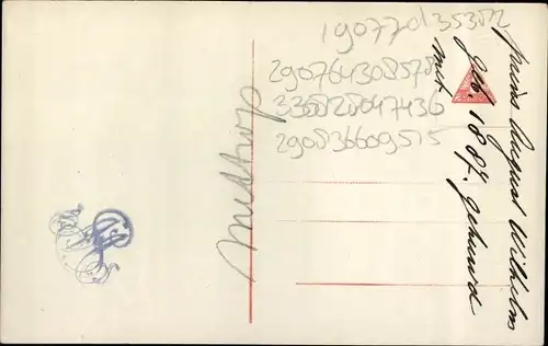 Ak Prinz August Wilhelm von Preußen, Liersch 7883, Uniform