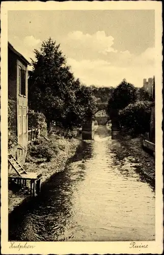 Ak Zutphen Gelderland, Ruine