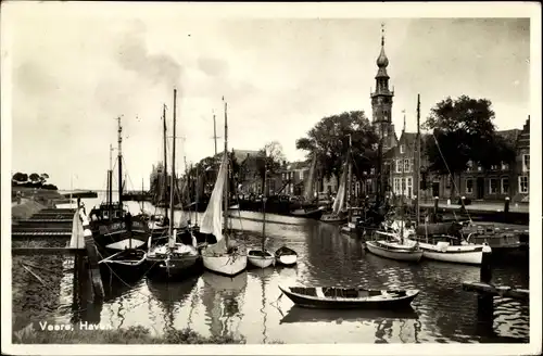 Ak Veere Zeeland Niederlande, Haven