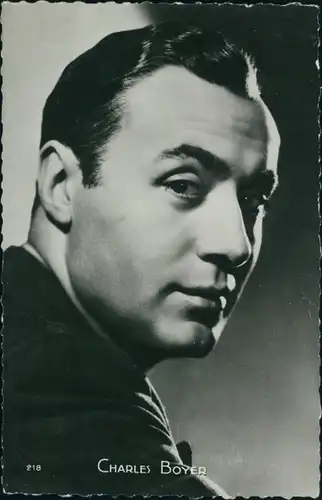 Ak Schauspieler Charles Boyer, Portrait