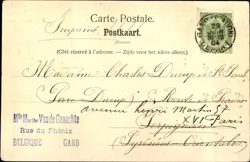 Ak Esneux Wallonien Lüttich, Asile Montefiore