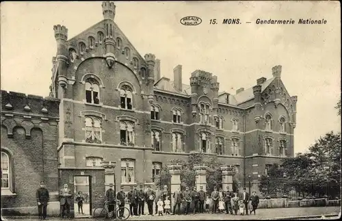 Ak Mons Wallonien Hennegau, Nationale Gendarmerie