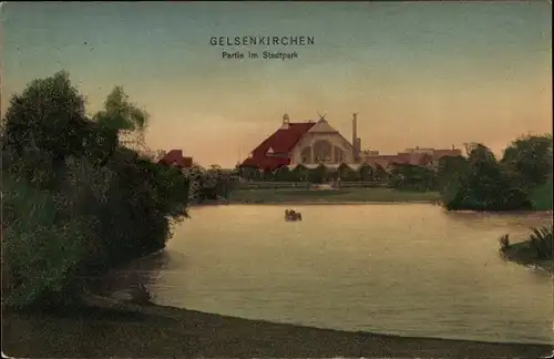 Ak Gelsenkirchen im Ruhrgebiet, Stadtpark