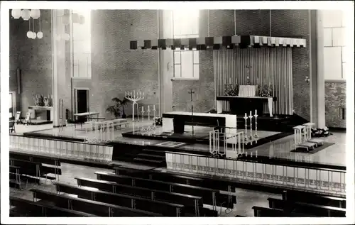 Ak Oirschot Nordbrabant, Interieur R. K. Kerk van St. Petrus