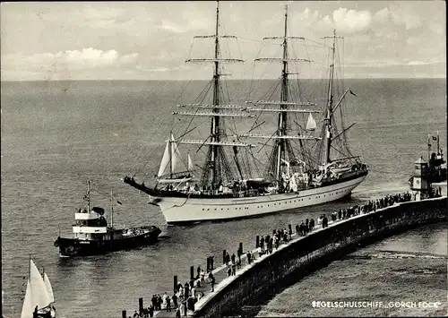 Ak Segelschulschiff Gorch Fock