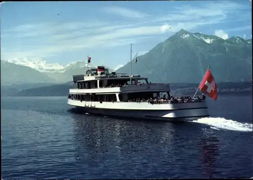 Ak Thunersee, Motorschiff Stadt Bern