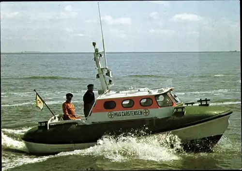 Ak Seenotrettungsboot Max Carstensen, Deutsche Gesellschaft zur Rettung Schiffbrüchiger