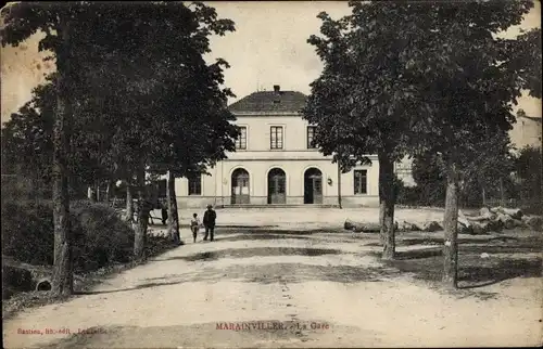 Ak Marainviller Meurthe et Moselle, La Gare