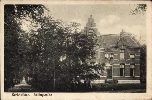 Ak Bellingwolde Groningen, Kerkhoflaan