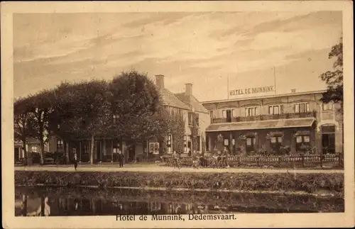 Ak Dedemsvaart Overijssel Niederlande, Hotel de Munnink