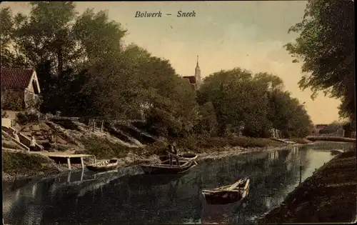 Ak Sneek Friesland Niederlande, Bolwerk