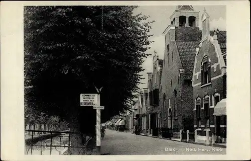 Ak Balk Friesland Niederlande, Ned. Rev. Kirche