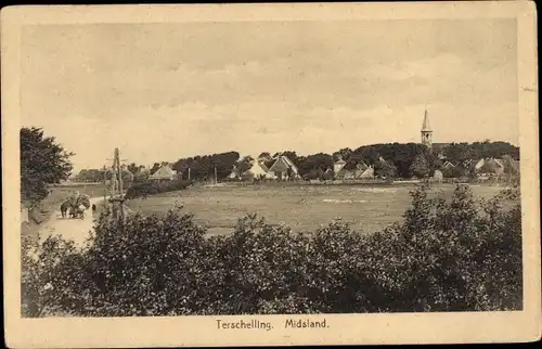 Ak Terschelling Friesland Niederlande, Midsland