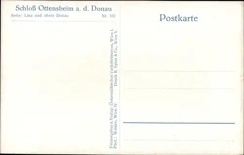 Ak Ottensheim an der Donau Oberösterreich, Schloss Ottensheim