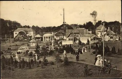 Ak Freiberg in Sachsen, Erzgebirgs Ausstellung 1912