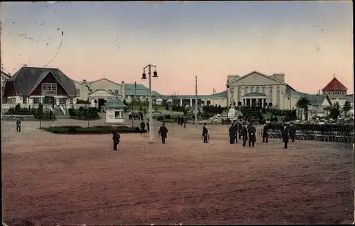 Ak Freiberg in Sachsen, Erzgebirgs Ausstellung 1912