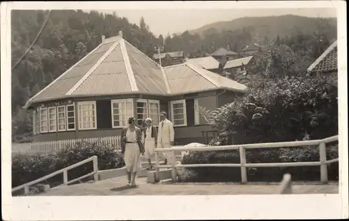 Ak Singapore Singapur, Wohnhaus