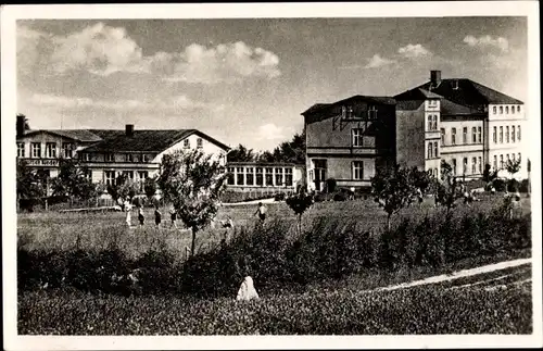 Ak Lohme auf der Insel Rügen, Teilansicht