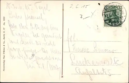 Ak Berlin Reinickendorf Tegel, Strandpromenade, Dampferstation