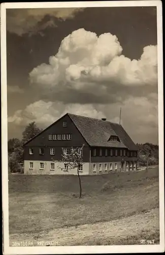 Foto Ak Jonsdorf in der Oberlausitz Sachsen, Kreisheim