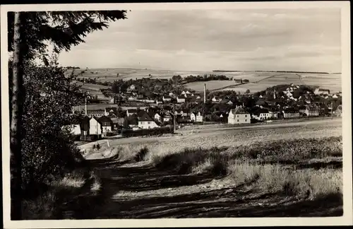 Ak Thum im Erzgebirge Sachsen, Panorama