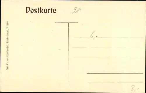 Ak Reichenbach im Vogtland, Gartenstadt, Architekt Paul Reinhold