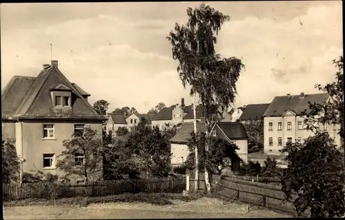 Ak Schönbach Neumark im Vogtland Sachsen, Blumengasse