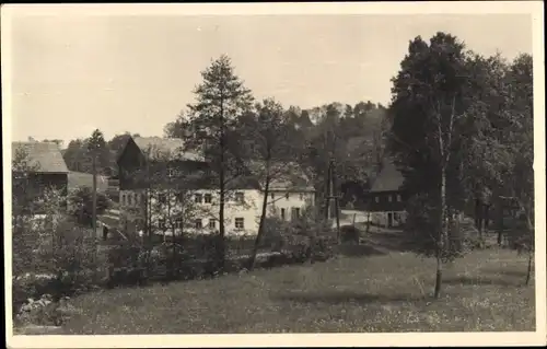 Ak Niedersaida Großhartmannsdorf im Erzgebirge, Teilansicht