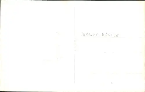 Foto Ak Schauspielerin Ivanca Valice, Portrait, Autogramm