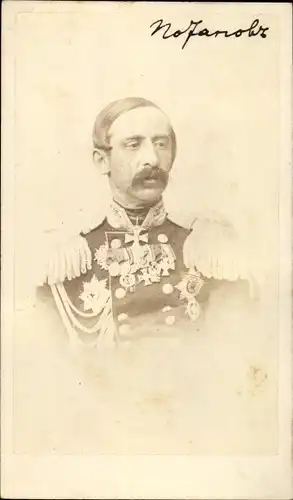 CdV Russischer General Potapow, Portrait, Uniform, Orden, um 1870