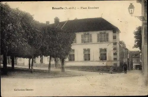 Ak Bouafle Yvelines, Place Erembert