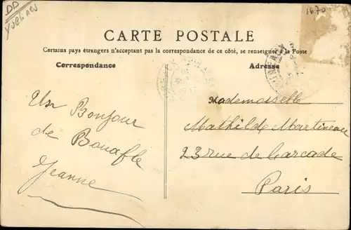 Ak Bouafle Yvelines, Place Erembert