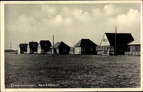 Ak Nes Ameland Friesland Niederlande, Zomerwoningen, Sommerhäuser