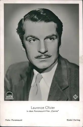 Ak Schauspieler Laurence Olivier, Portrait, in Carrie