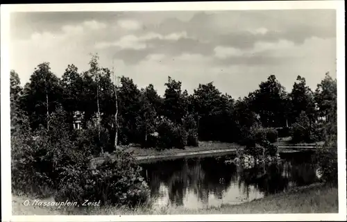 Ak Zeist Utrecht Niederlande, O. Nassauplein, Café Restaurant Het Jagershuis