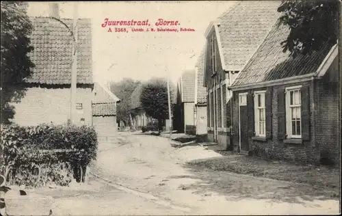 Ak Borne Overijssel Niederlande, Juurenstraat