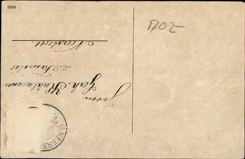 Ak Glückwunsch Ostern, Engel, Glocken, Vergissmeinnicht