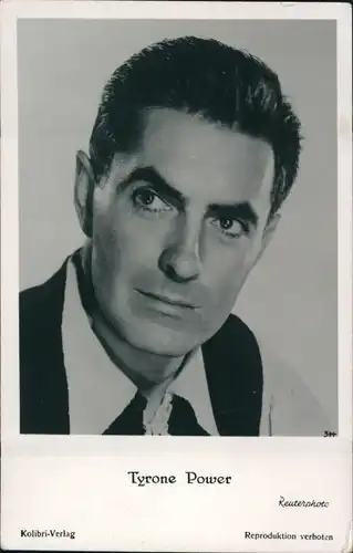 Ak Schauspieler Tyrone Power, Portrait