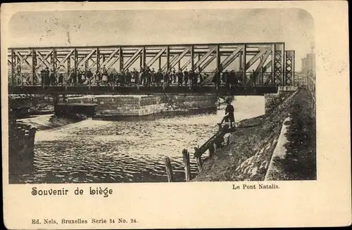 Ak Liège Lüttich Wallonien, Le Pont Natalis