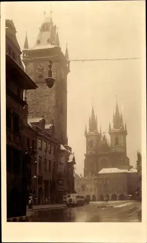 Foto Ak Praha Prag Tschechien, Teynkirche