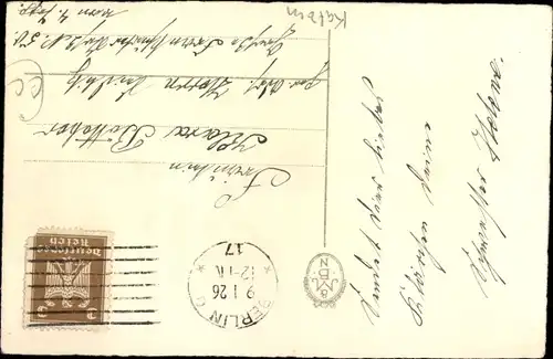 Präge Ak Glückwunsch Geburtstag, Katzen im korb, Blumen