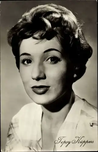 Ak Schauspielerin Topsy Küppers, Portrait, Gitarren der Liebe