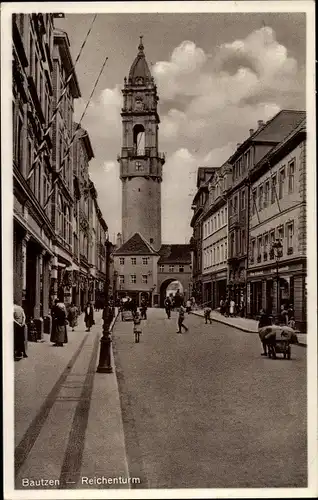 Ak Bautzen in der Oberlausitz, Reichenturm